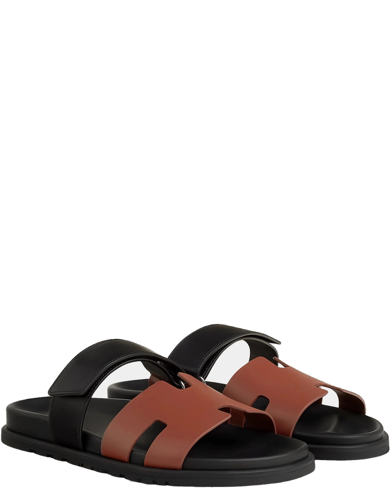 Chypre Sandals Two Tone Calfskin Men Hermes оригінал – Купити в Україні
