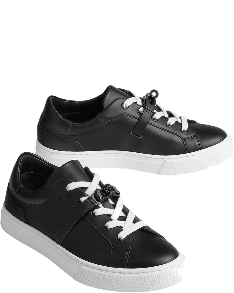 Day Sneaker In Calfskin With Black Buckle Hermes – Гарантія оригінальності