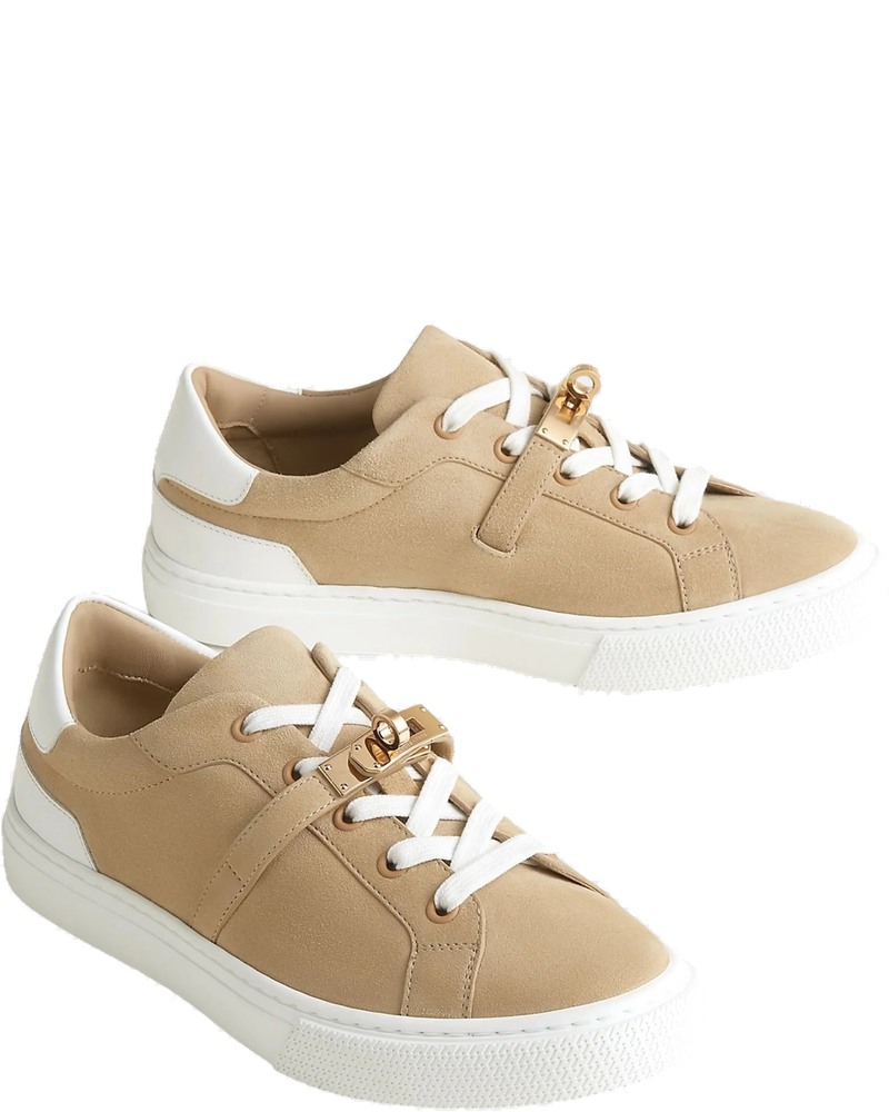 Day Sneakers In Calfskin And Suede Goatskin Hermes оригінал – Купити в Україні