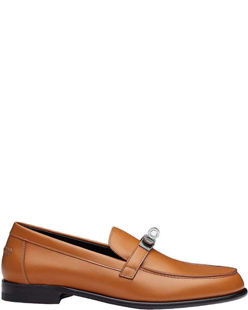 Оригінальна Destin Loafer In Calfskin With Palladium Plated Buckle Hermes