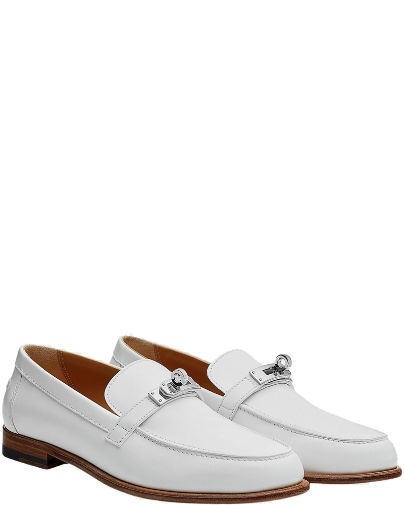 Destin Loafer Calfskin With Palladium Plated Buckle Hermes – Гарантія оригінальності