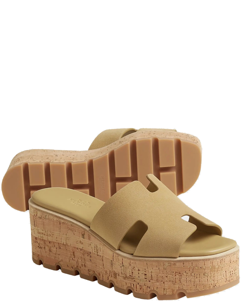 Eze 30 Sandals Suede Goatskin Hermes – Гарантія оригінальності