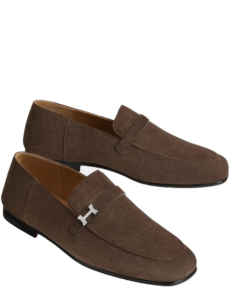 Оригінальна Giovanni Loafer In Suede Calfskin Hermes