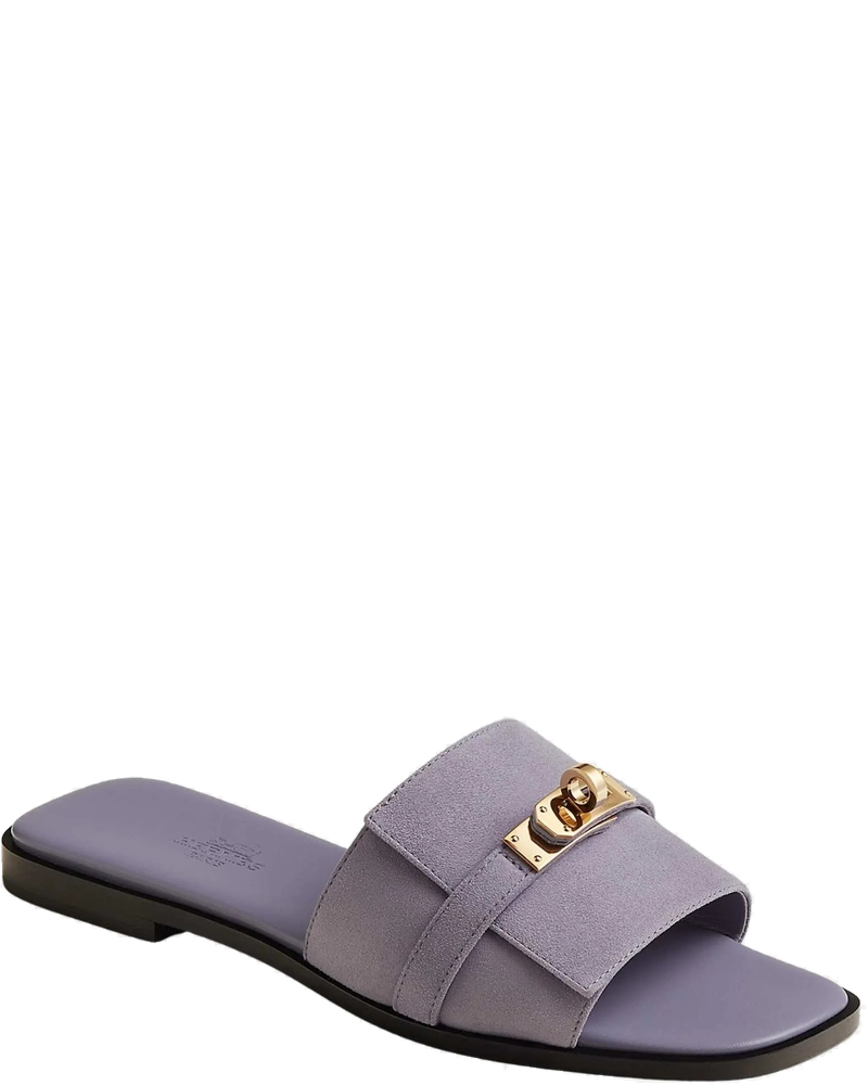 Giulia Sandals Goat Suede Hermes – Гарантія оригінальності