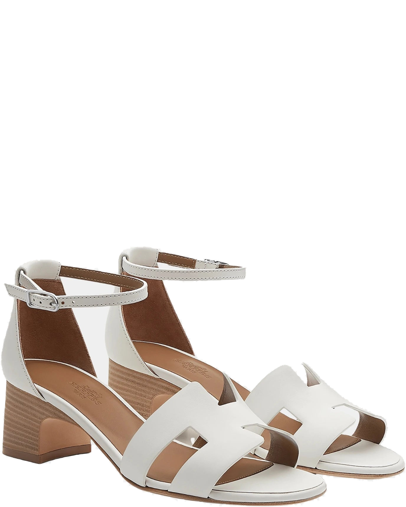 Оригінальна Encens 50 Heeled Sandals In Calfskin Hermes