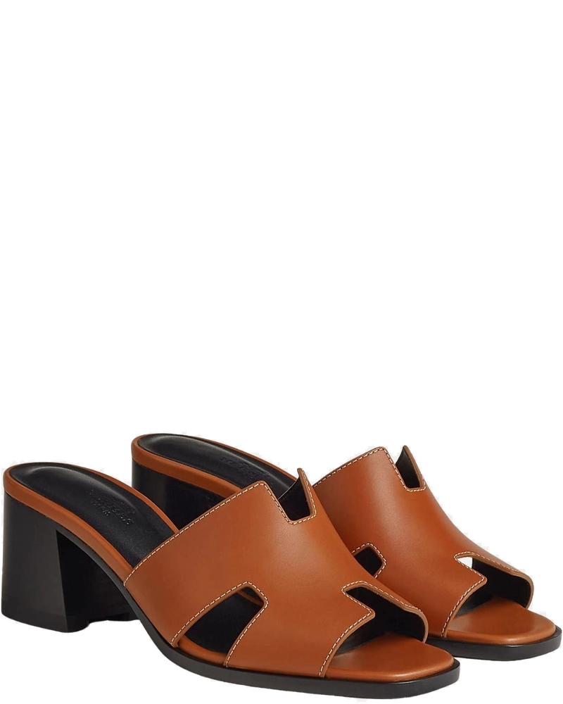 Helia 60 High Heel Heritage Calfskin Sandal Hermes – Гарантія оригінальності