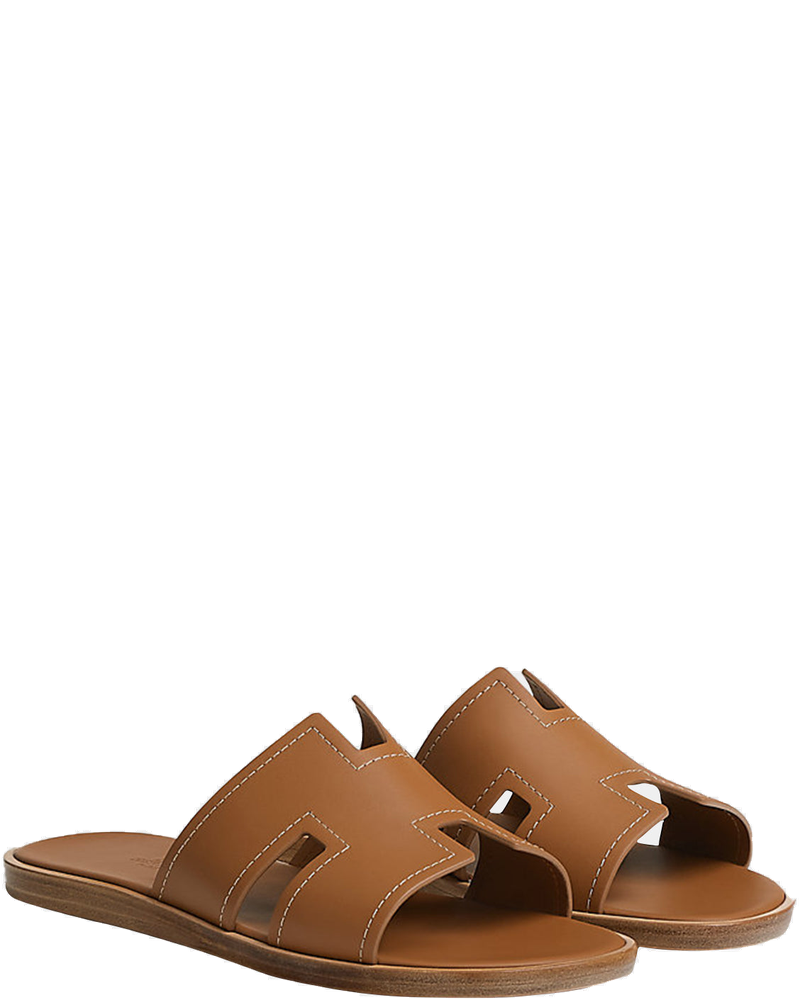 Оригінальна Izmir Sandal In Calfskin With Stitched Detail Hermes