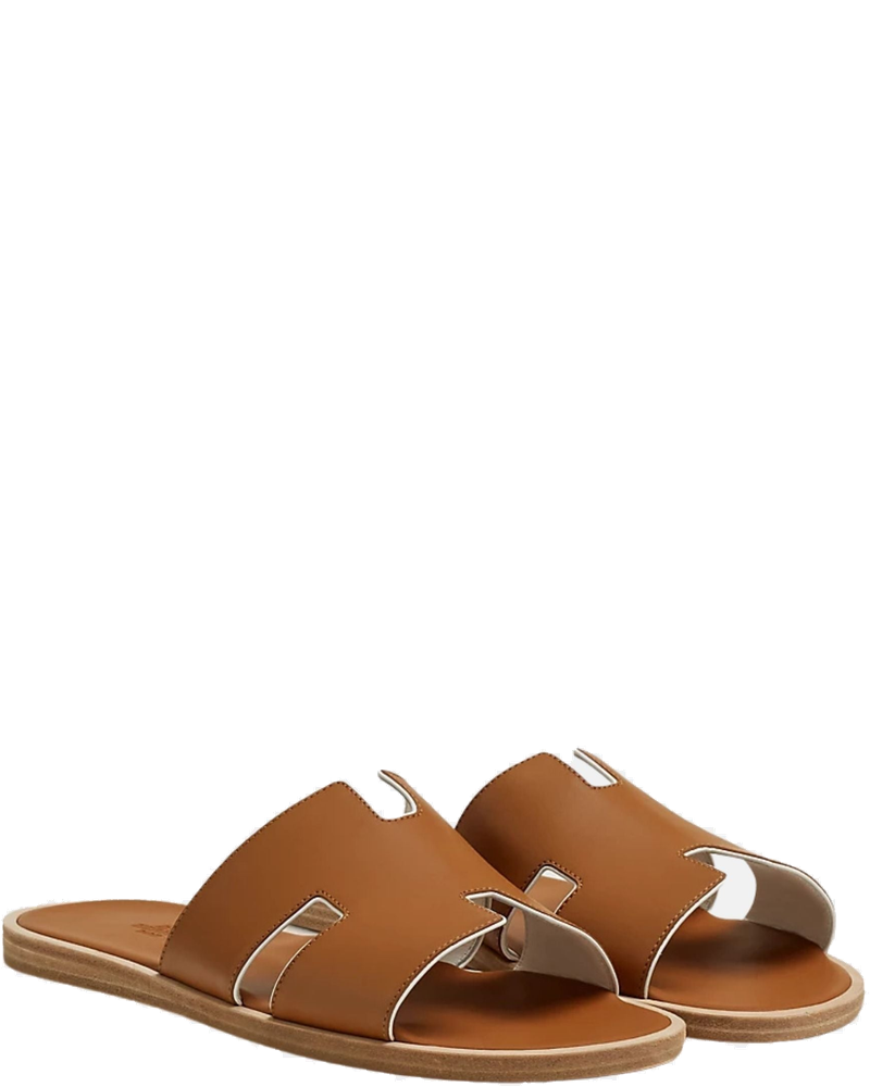 Izmir Sandal In Calfskin And Nappa Leather Hermes – Гарантія оригінальності