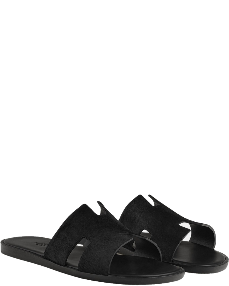 Izmir Sandals Moire Calfskin Hermes – Гарантія оригінальності