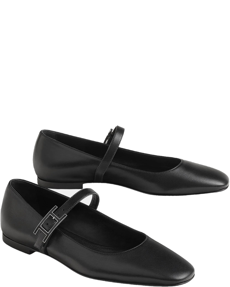 Jane Ballerinas In Goatskin Hermes – Гарантія оригінальності