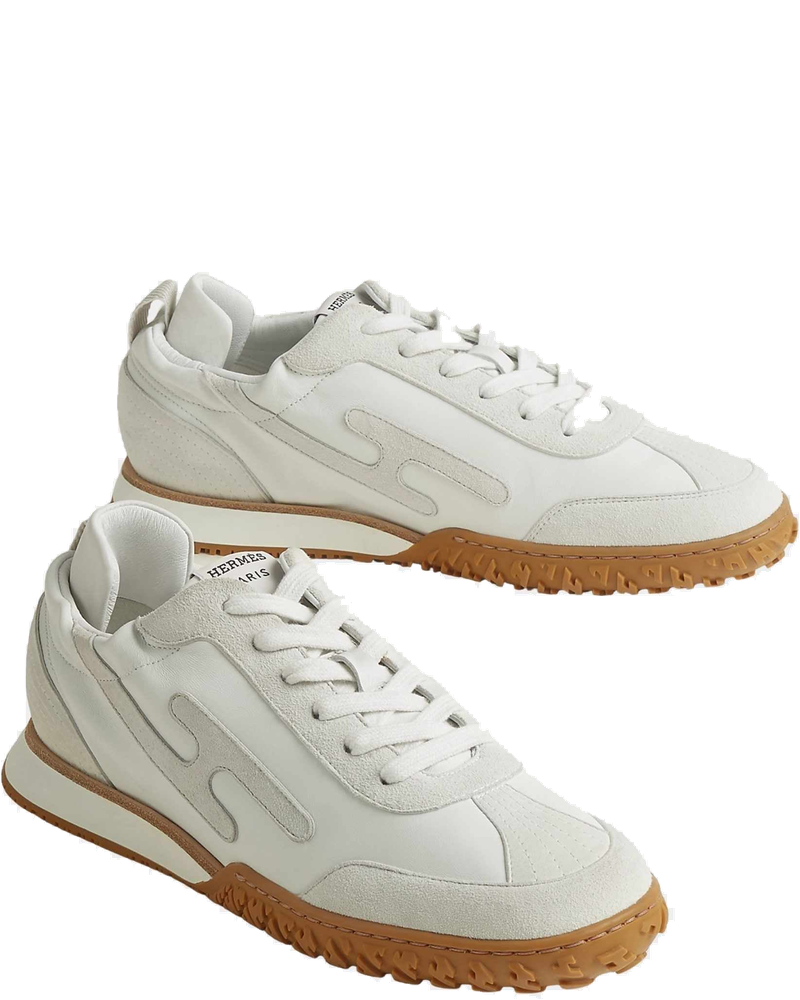 Оригінальна Jet Sneaker In Nappa Leather And Suede Goatskin Hermes