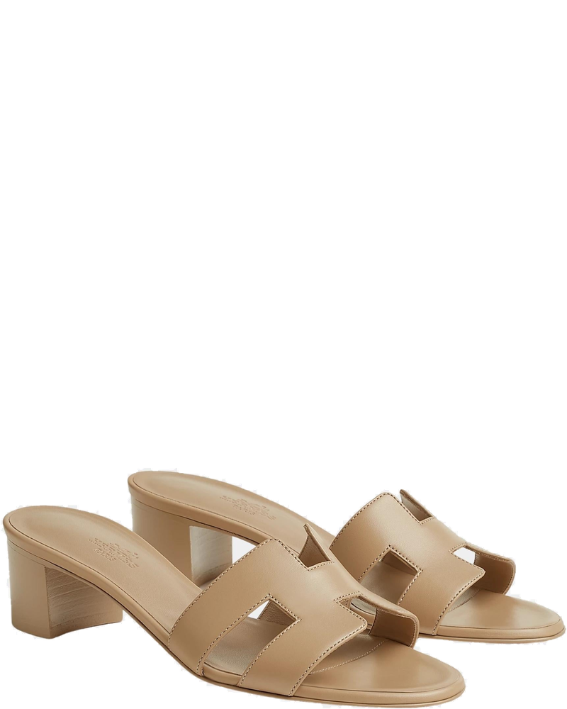 Oasis High Heel Sandals In Calfskin Hermes – Гарантія оригінальності
