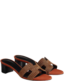 Оригінальна Oasis Sandal Suede Goatskin And Dabka Hermes