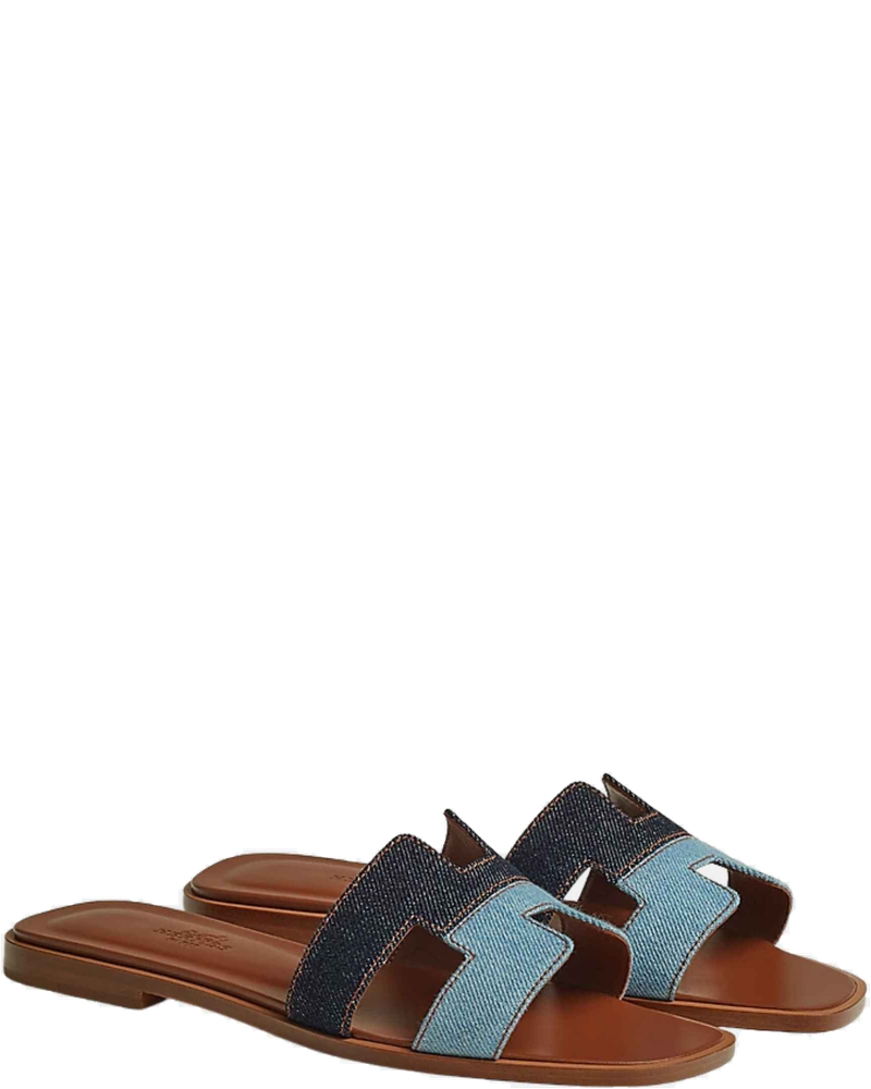 Oran Sandal In Denim Hermes – Гарантія оригінальності