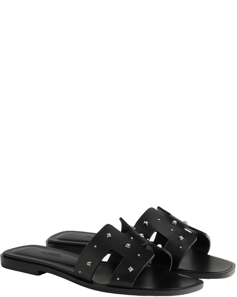 Oran Sandal Calfskin With Medor Studs Hermes оригінал – Купити в Україні