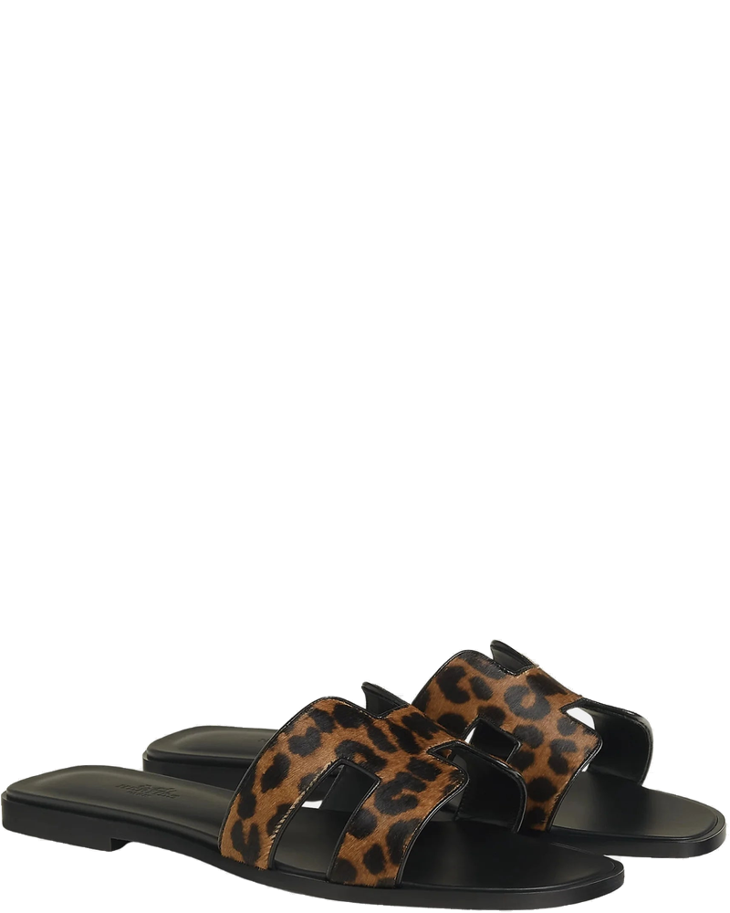 Oran Sandals In Moire Calfskin Hermes оригінал – Купити в Україні
