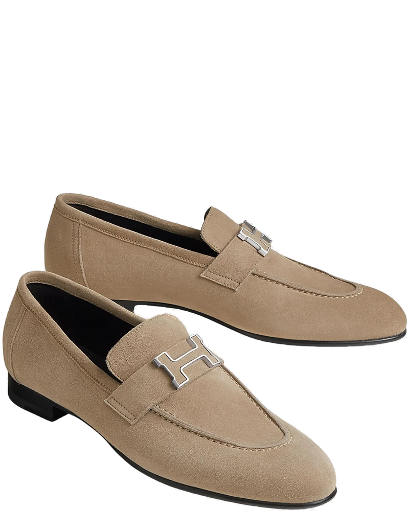 Paris Loafer In Goat Suede Women Hermes – Гарантія оригінальності