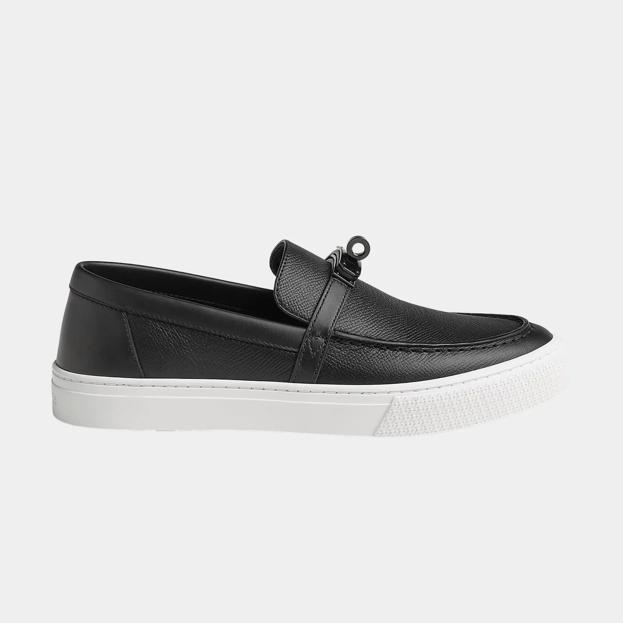 Game Slip-On Sneakers In Epsom Calfskin Hermes – Гарантія оригінальності – вид ззаду