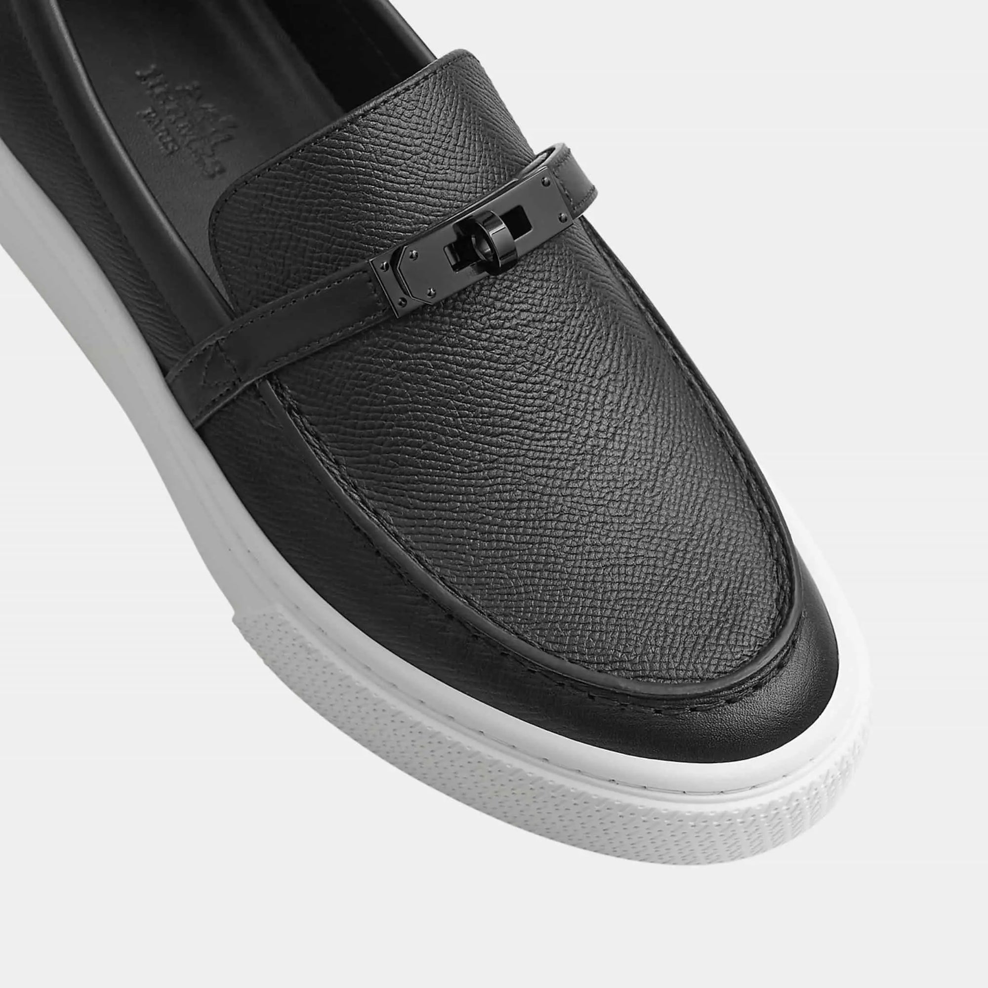 Game Slip-On Sneakers In Epsom Calfskin Hermes – Гарантія оригінальності – детальний вид