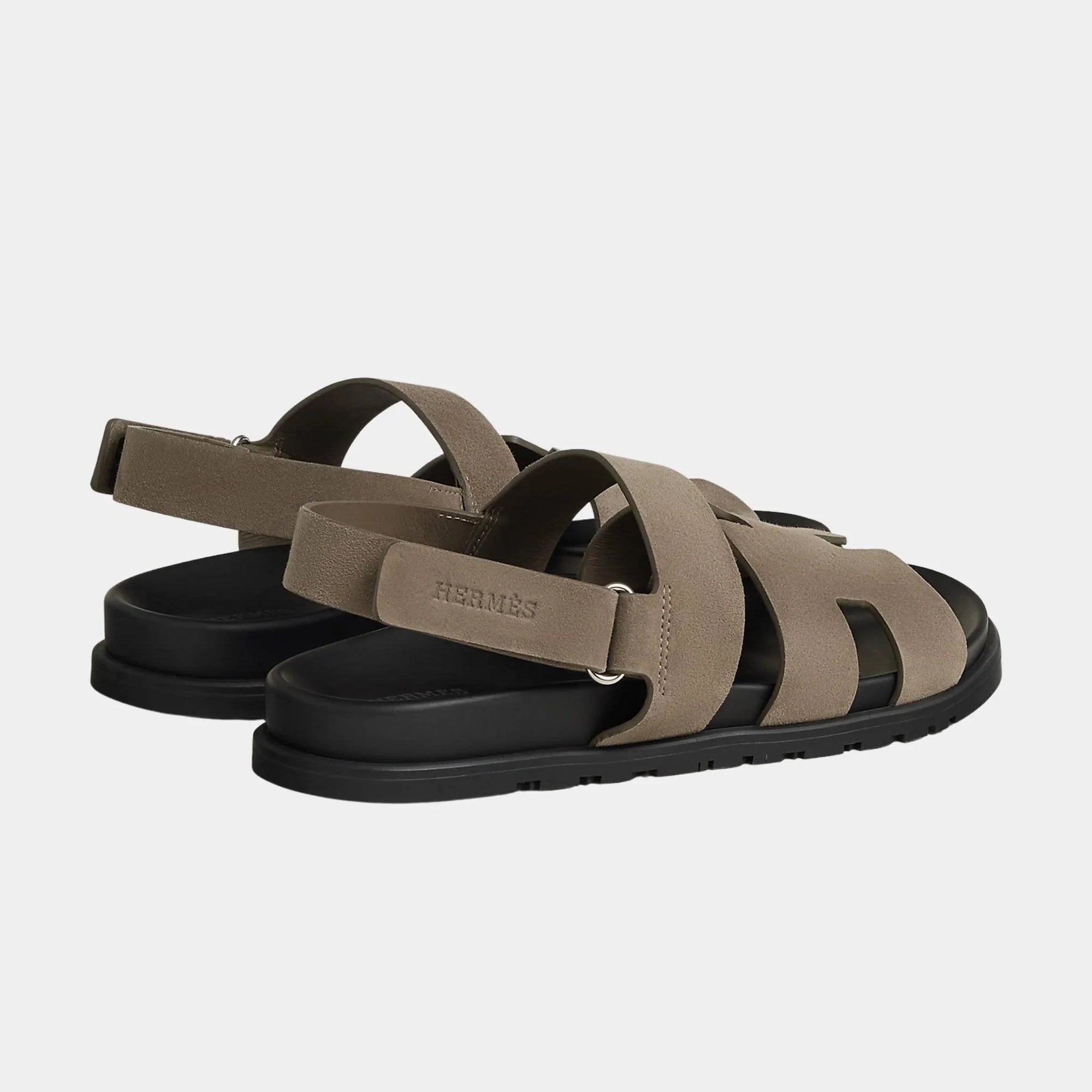 Оригінальна Genius Sandals In Suede Goatskin Hermes – детальний вид