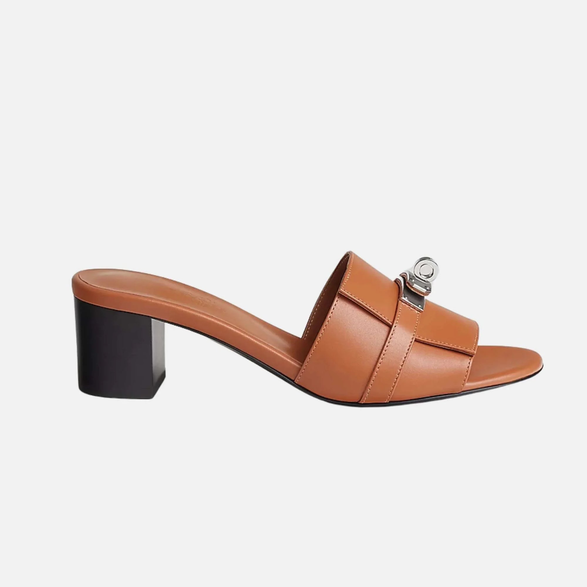 Оригінальна Gigi 50 Sandals Calfskin Hermes – вид ззаду