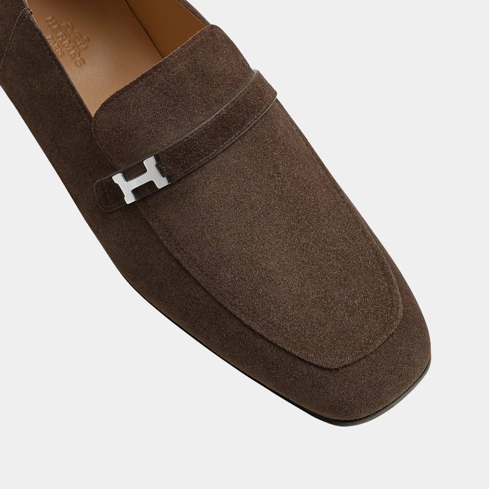 Оригінальна Giovanni Loafer In Suede Calfskin Hermes – детальний вид