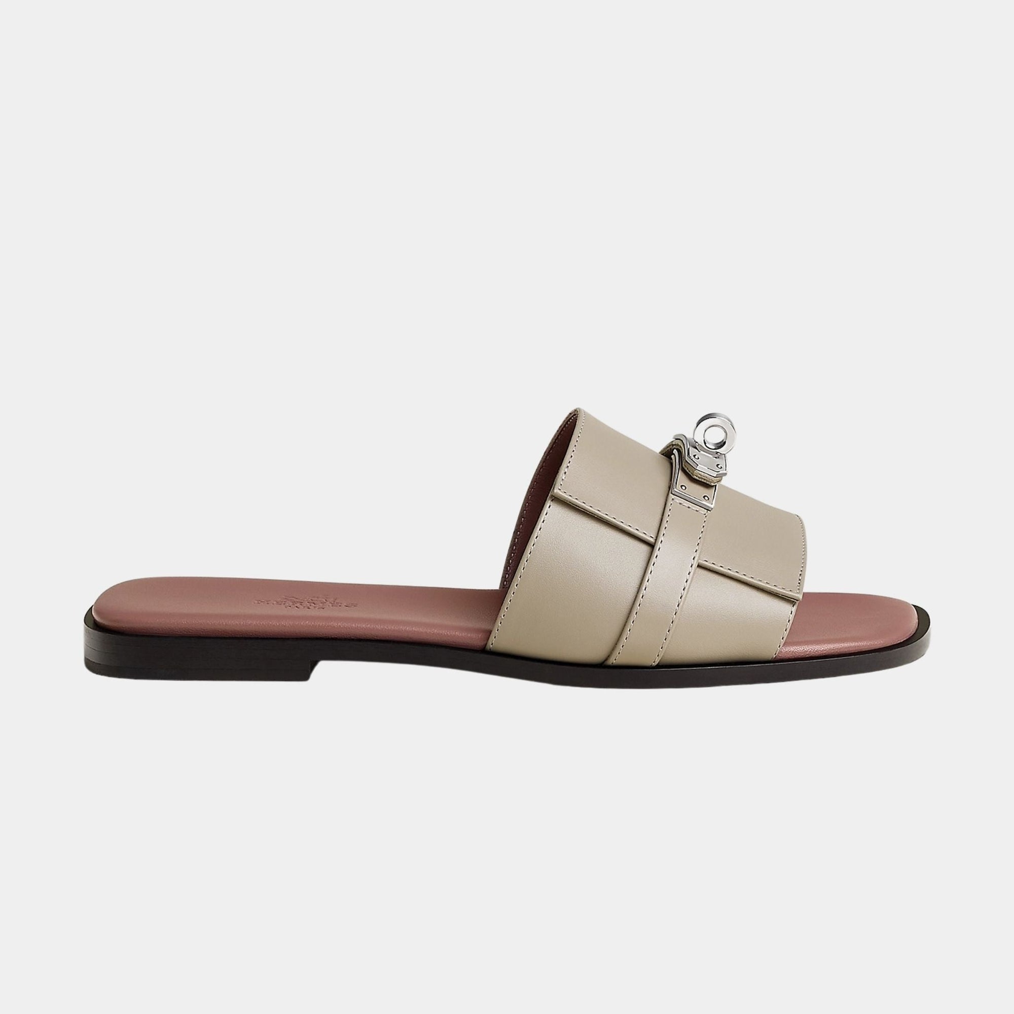 Giulia Sandals Calfskin Hermes – Гарантія оригінальності – вид ззаду