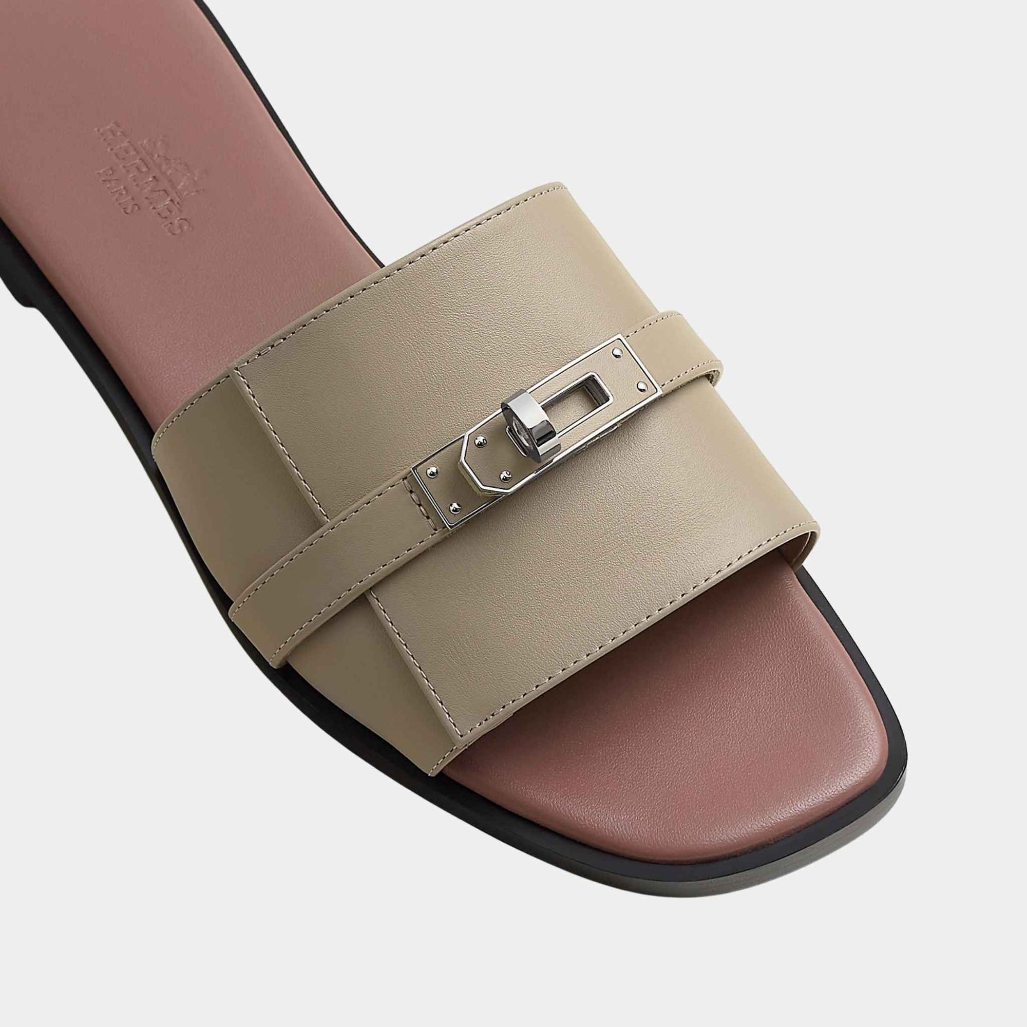 Giulia Sandals Calfskin Hermes – Гарантія оригінальності – детальний вид