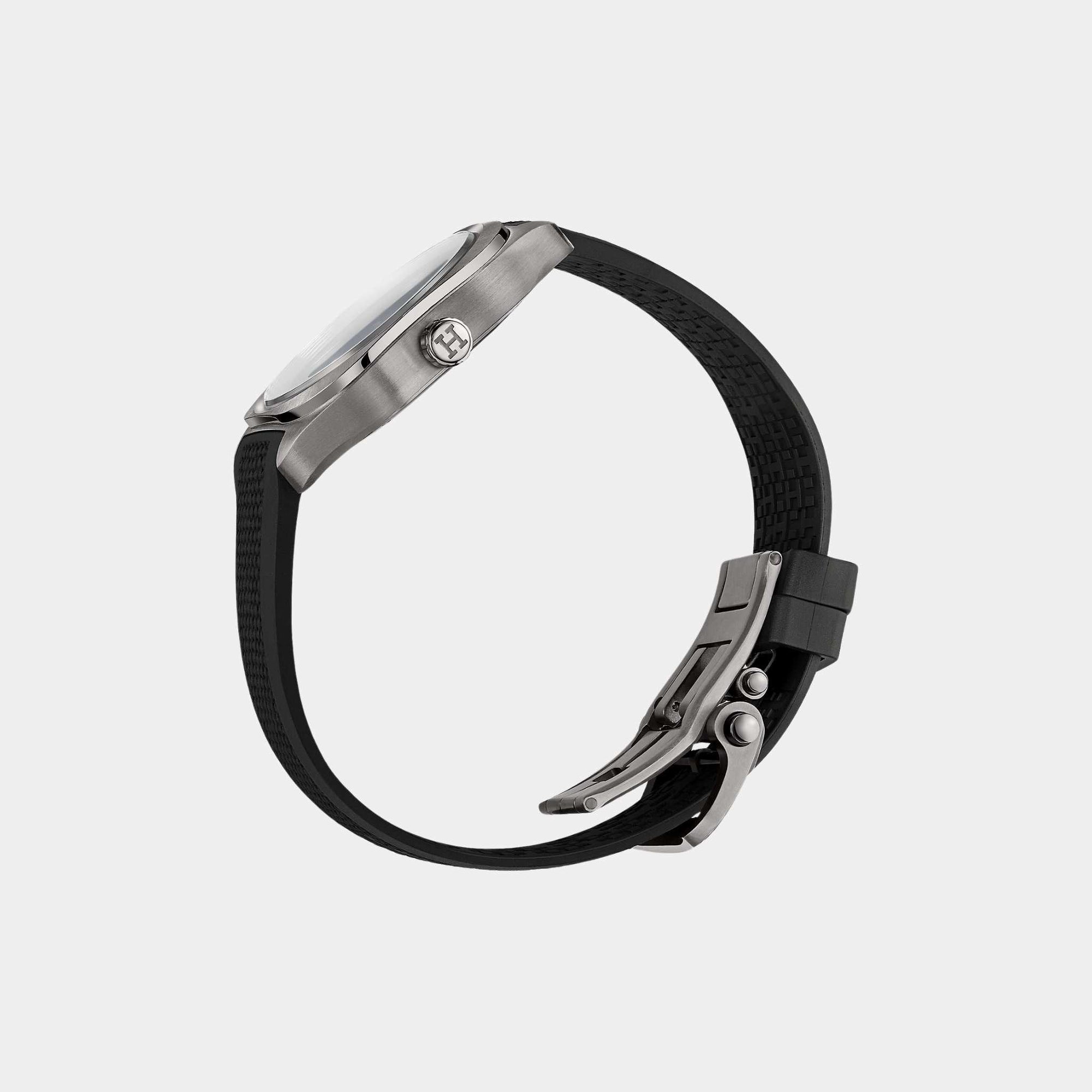 Оригінальна H08 42 MM Titanium Watch With Mirror Polished Chamfers Hermes – вид ззаду