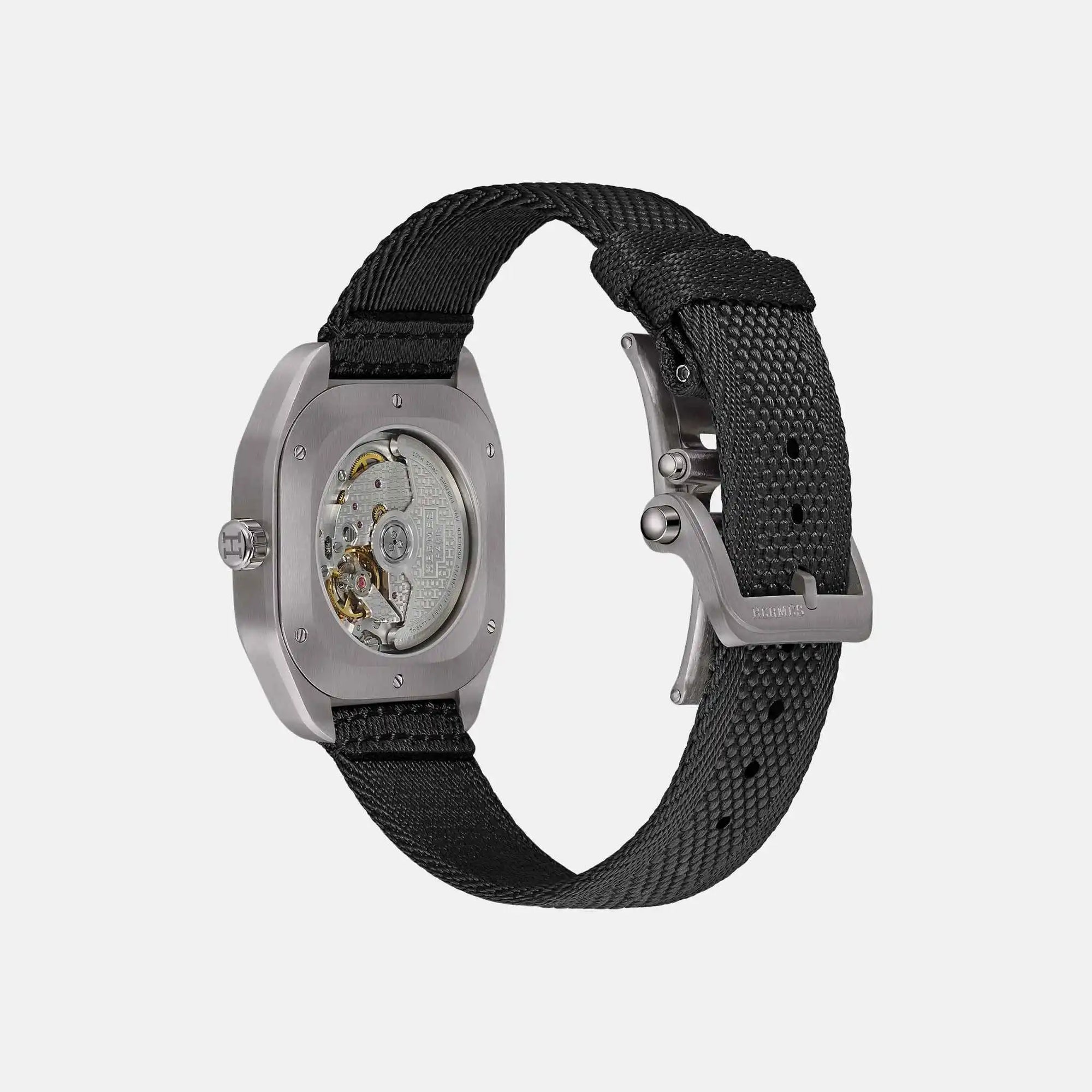 Оригінальна H08 Watch 42mm Titanium Hermes – збільшений вид