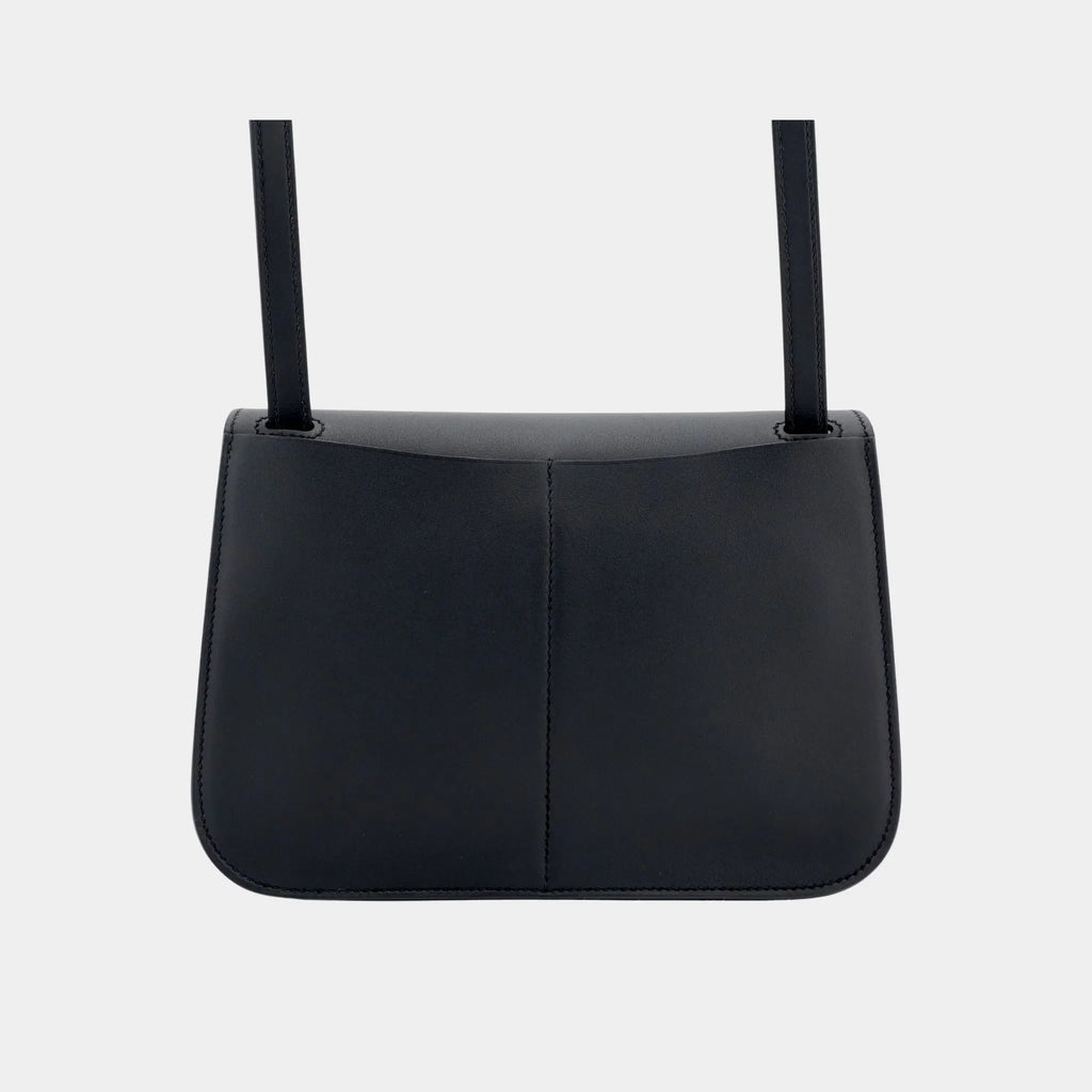 Halzan Mini Swift Black Ghw Hermes – Гарантія оригінальності – вид ззаду