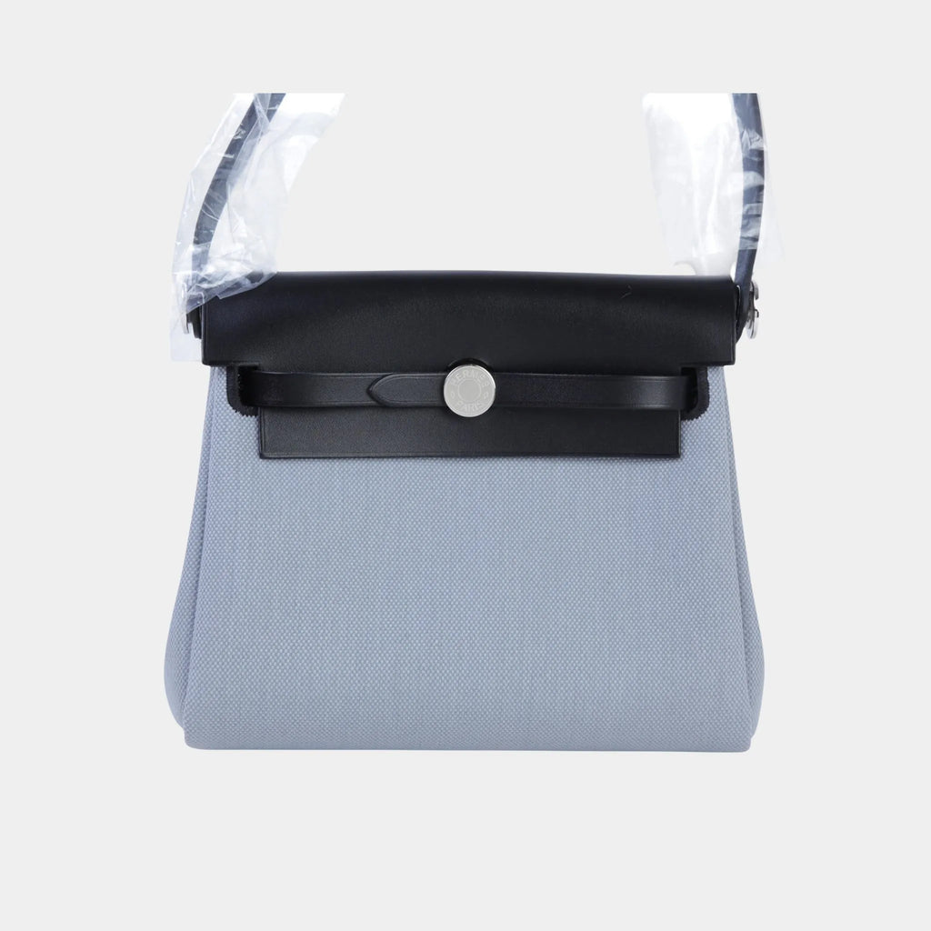Herbag Zip Mini Vache Hunter-Canvas Black Hermes – Гарантія оригінальності – боковий вид
