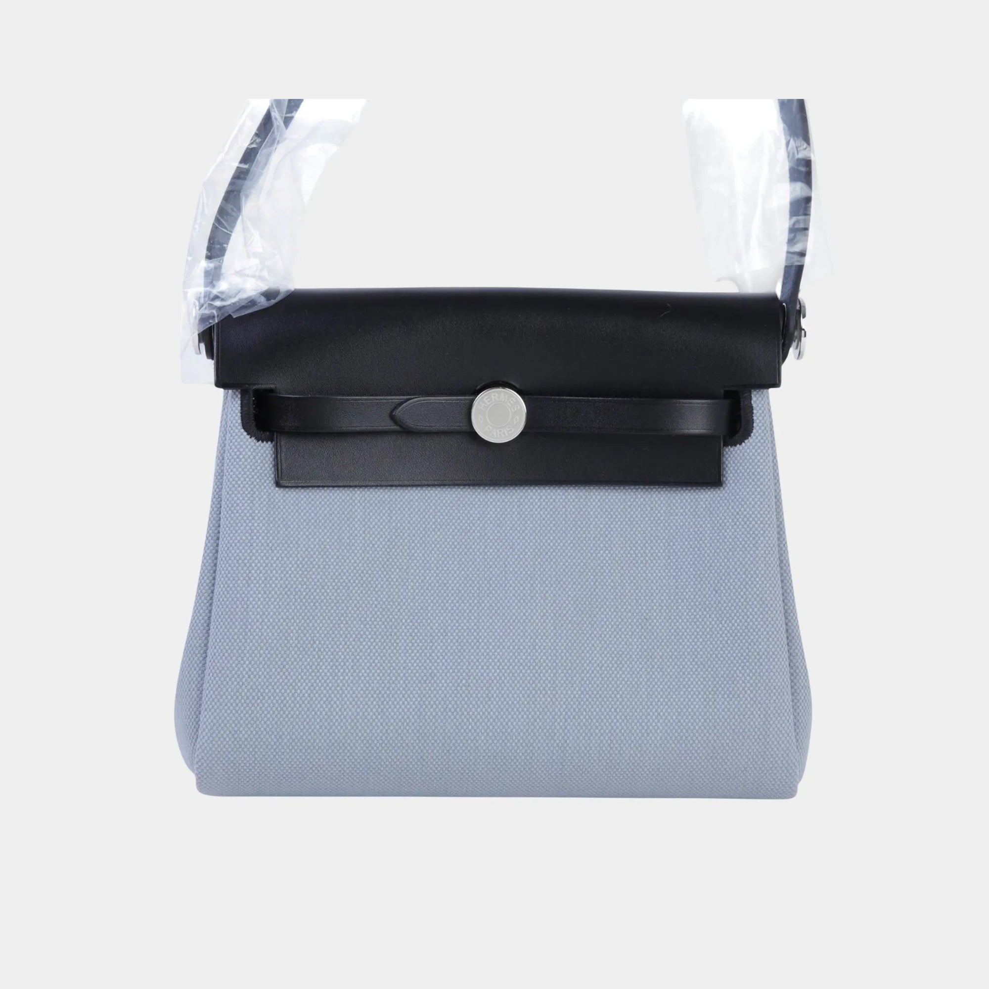 Herbag Zip Mini Vache Hunter-Canvas Black Hermes – Гарантія оригінальності – боковий вид