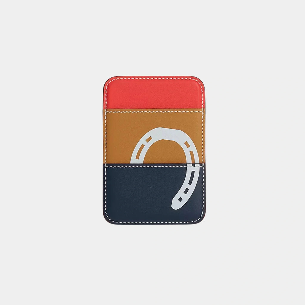 Horseshoe Magsafe Card Holder Hermes – Гарантія оригінальності – боковий вид