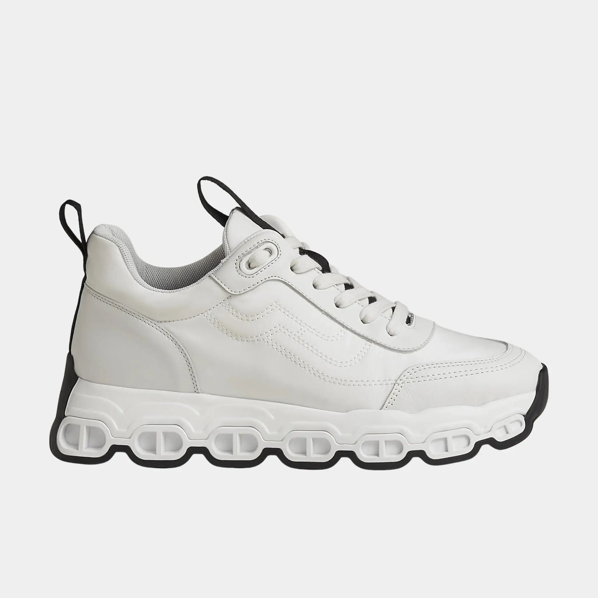 Impulse Sneakers In Parachute Fabric And Calfskin Hermes – Гарантія оригінальності – вид ззаду