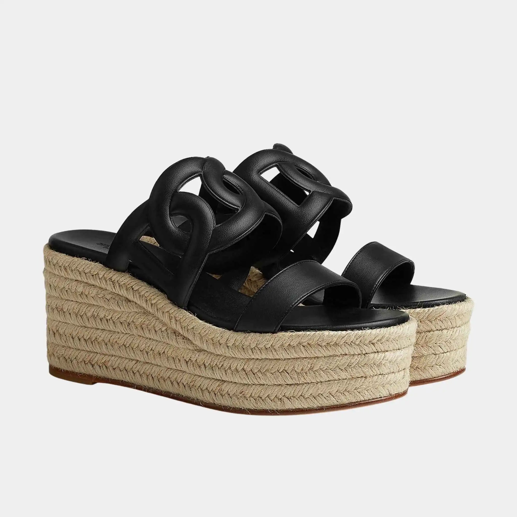 Ithea 30 Espadrille In Nappa Leather Hermes – Гарантія оригінальності – збільшений вид