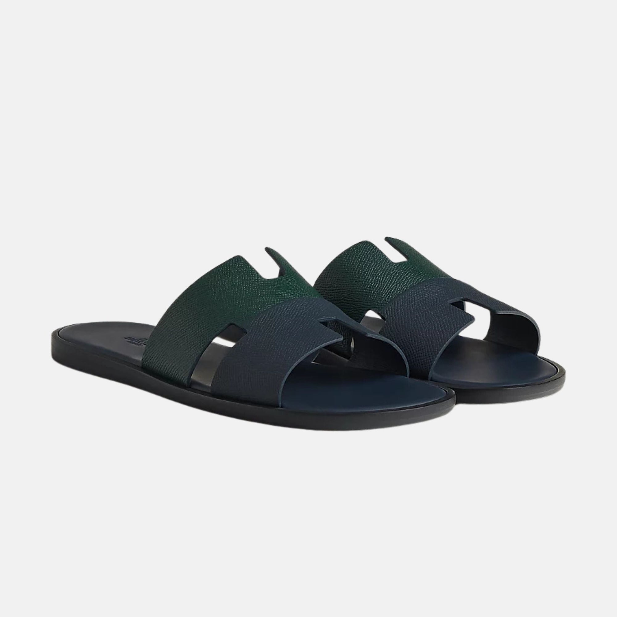 Оригінальна Izmir Sandal Duo Tone In Epsom Calfskin Hermes – боковий вид