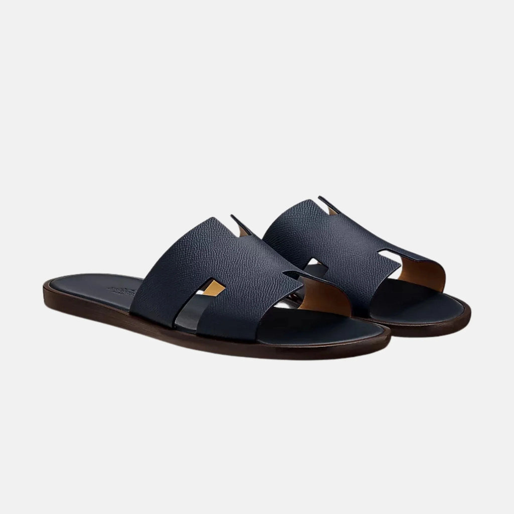Оригінальна Izmir Sandal Epsom Calfskin Hermes – боковий вид
