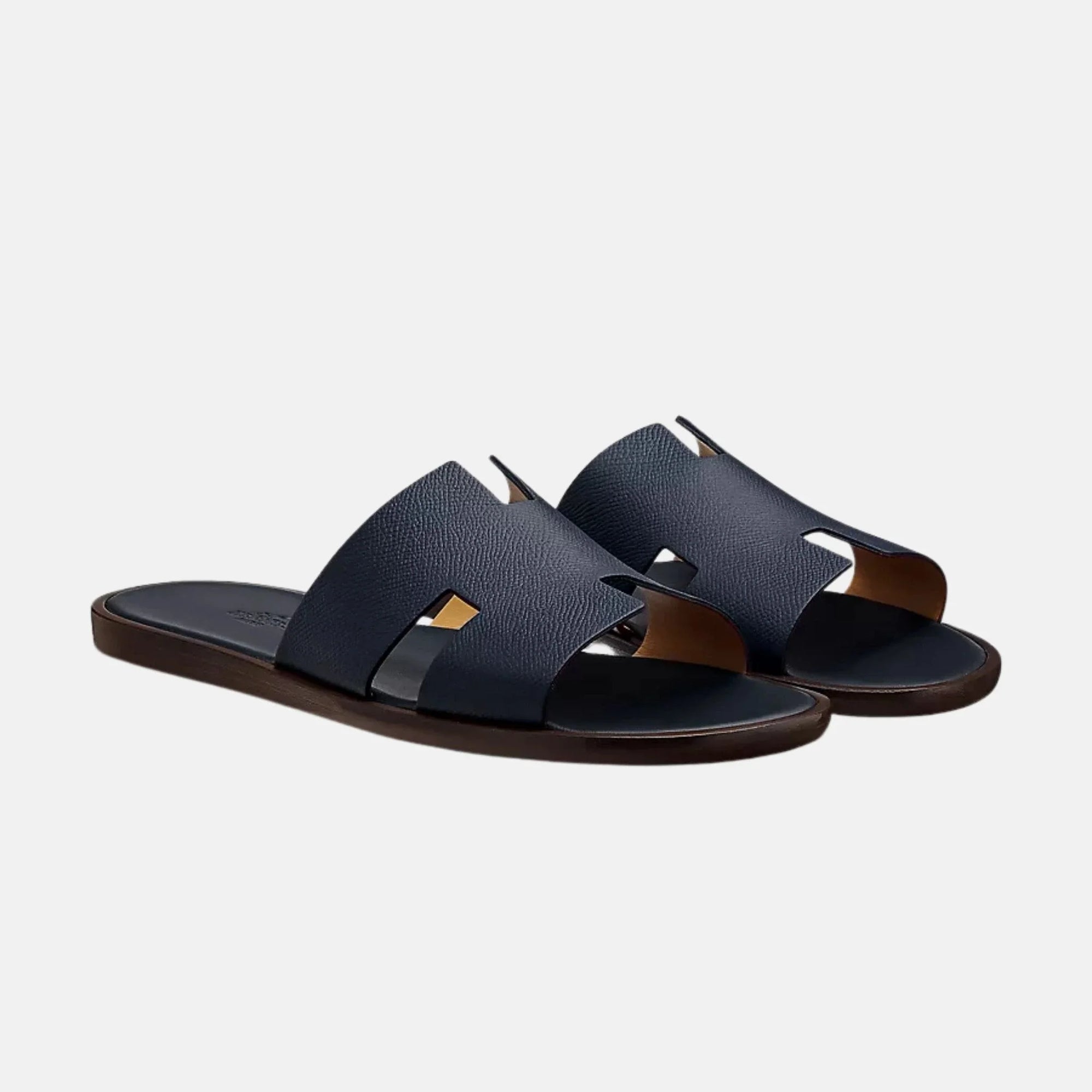 Оригінальна Izmir Sandal Epsom Calfskin Hermes – боковий вид