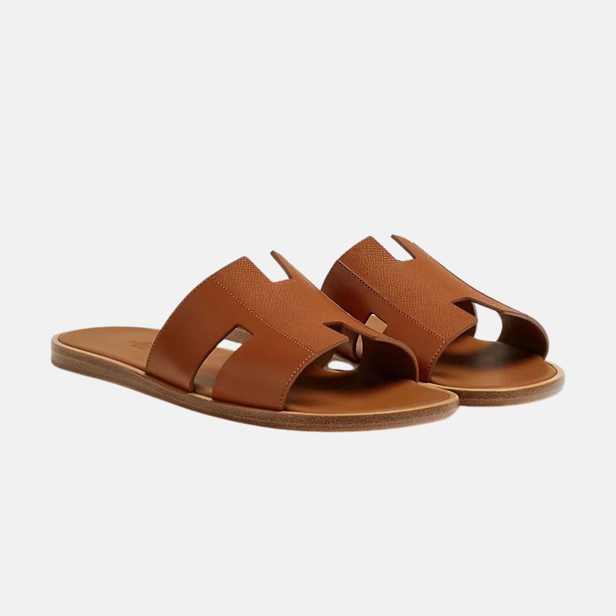 Izmir Sandal In Epsom Heritage Calfskin Hermes оригінал – Купити в Україні – боковий вид