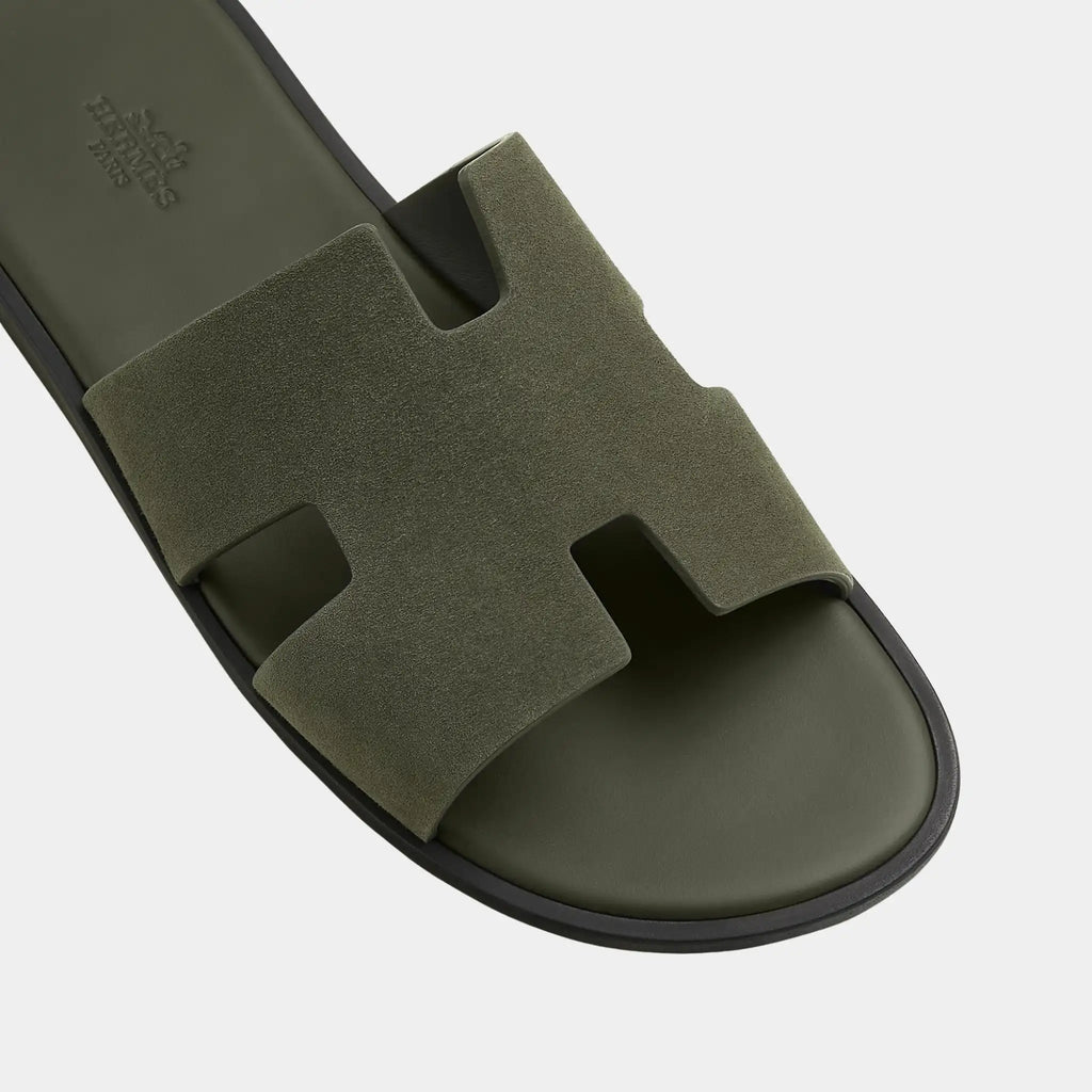 Оригінальна Izmir Sandal In Suede Goatskin Hermes – детальний вид