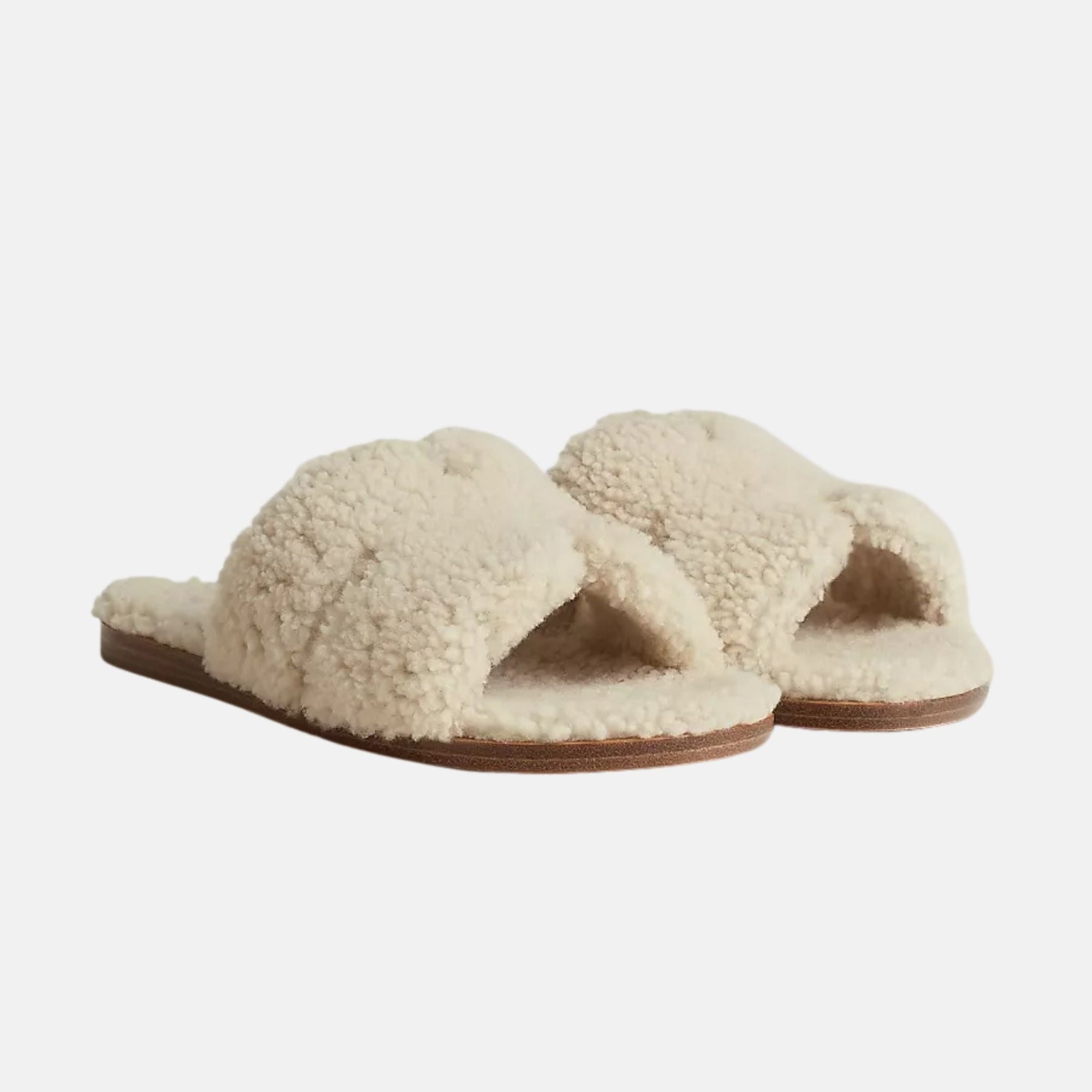 Izmir Sandal In Shearling Hermes оригінал – Купити в Україні – боковий вид