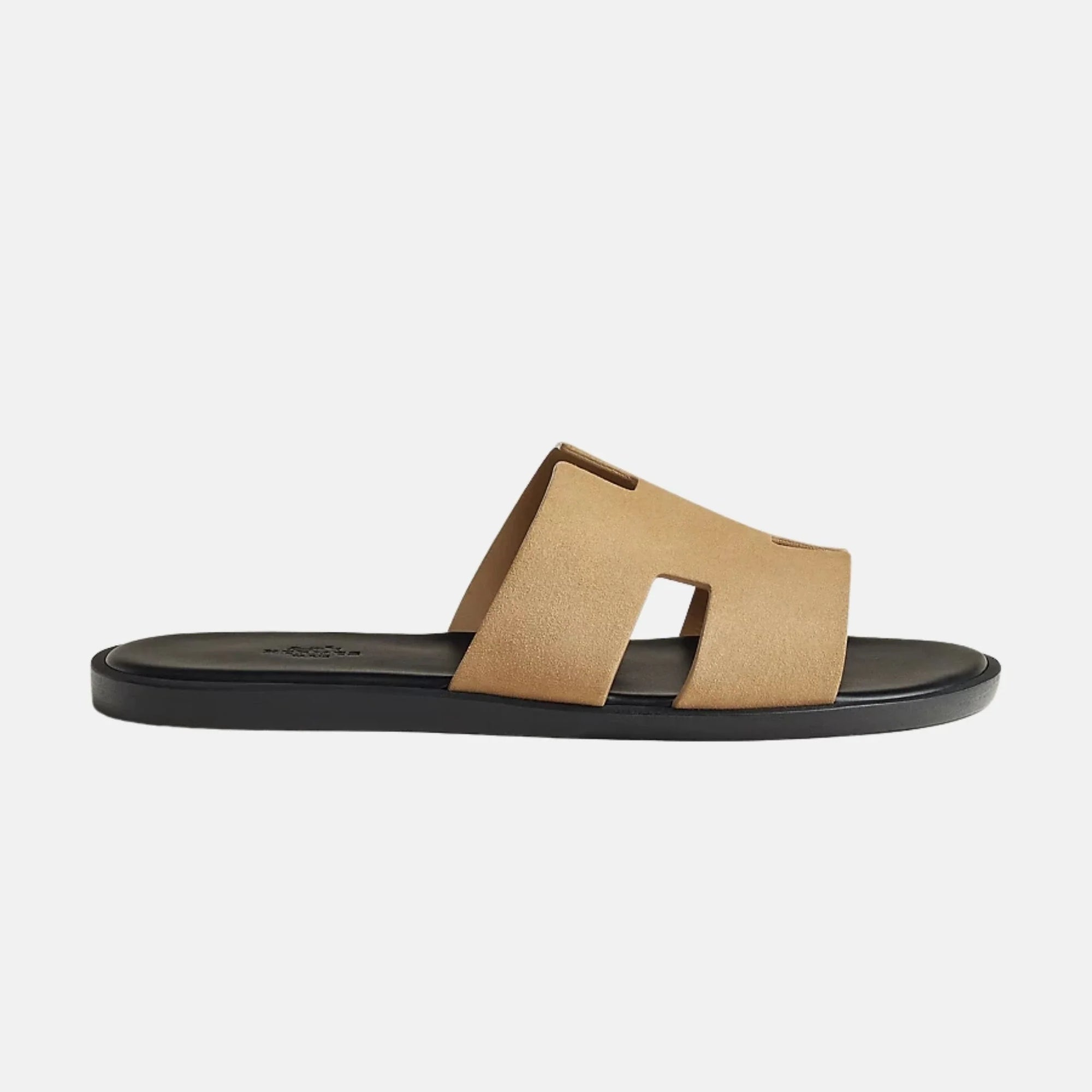 Оригінальна Izmir Sandal In Suede Goatskin Hermes – вид ззаду