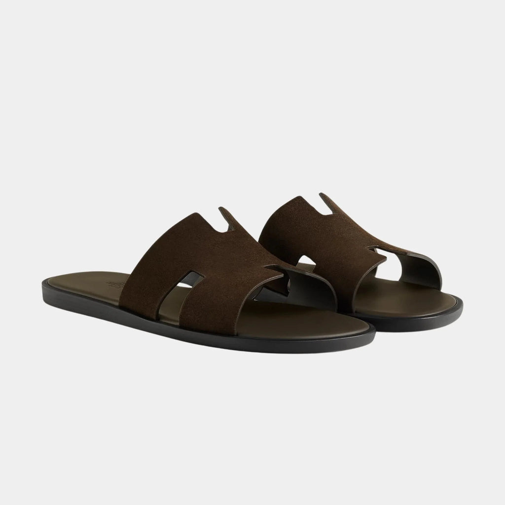 Оригінальна Izmir Sandal In Suede Goatskin Hermes – збільшений вид