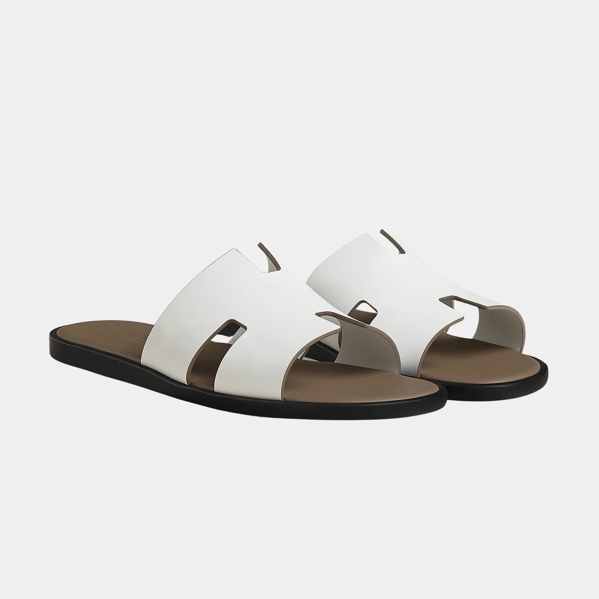 Izmir Sandal In Two Tone Calfskin Hermes оригінал – Купити в Україні – боковий вид