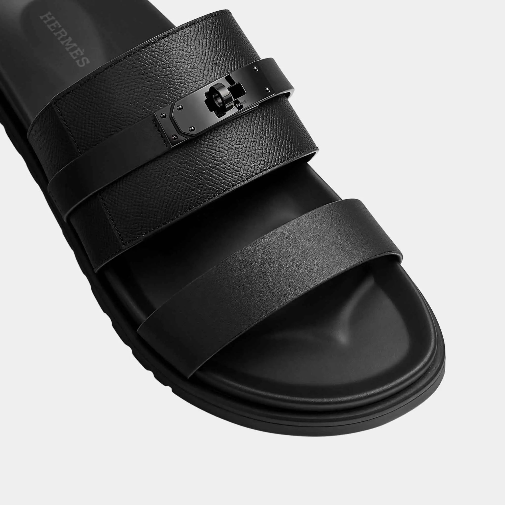 Оригінальна Jackson Sandal In Epsom Calfskin And Calfskin Hermes – детальний вид