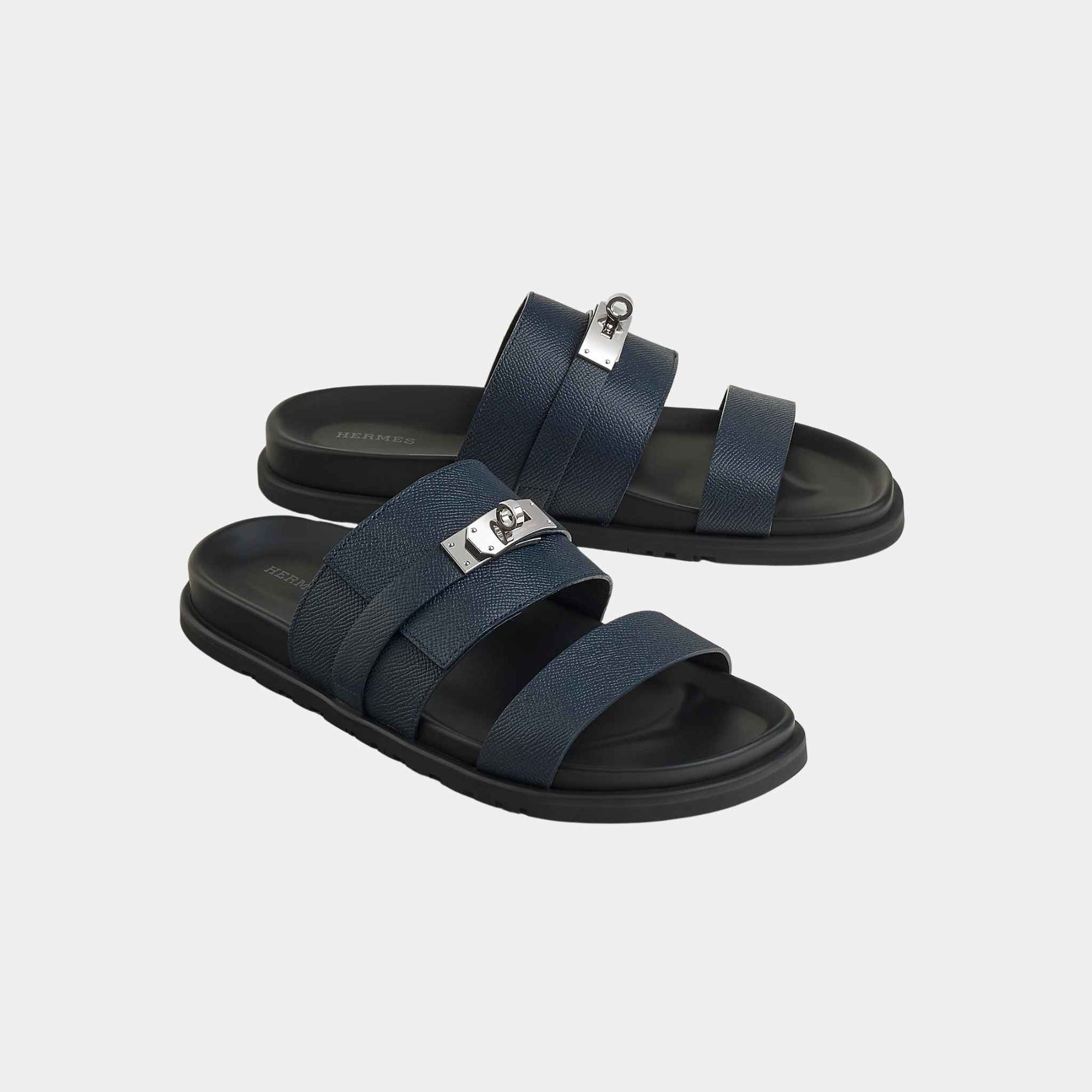 Оригінальна Jackson Sandal Epsom Calfskin Hermes – боковий вид