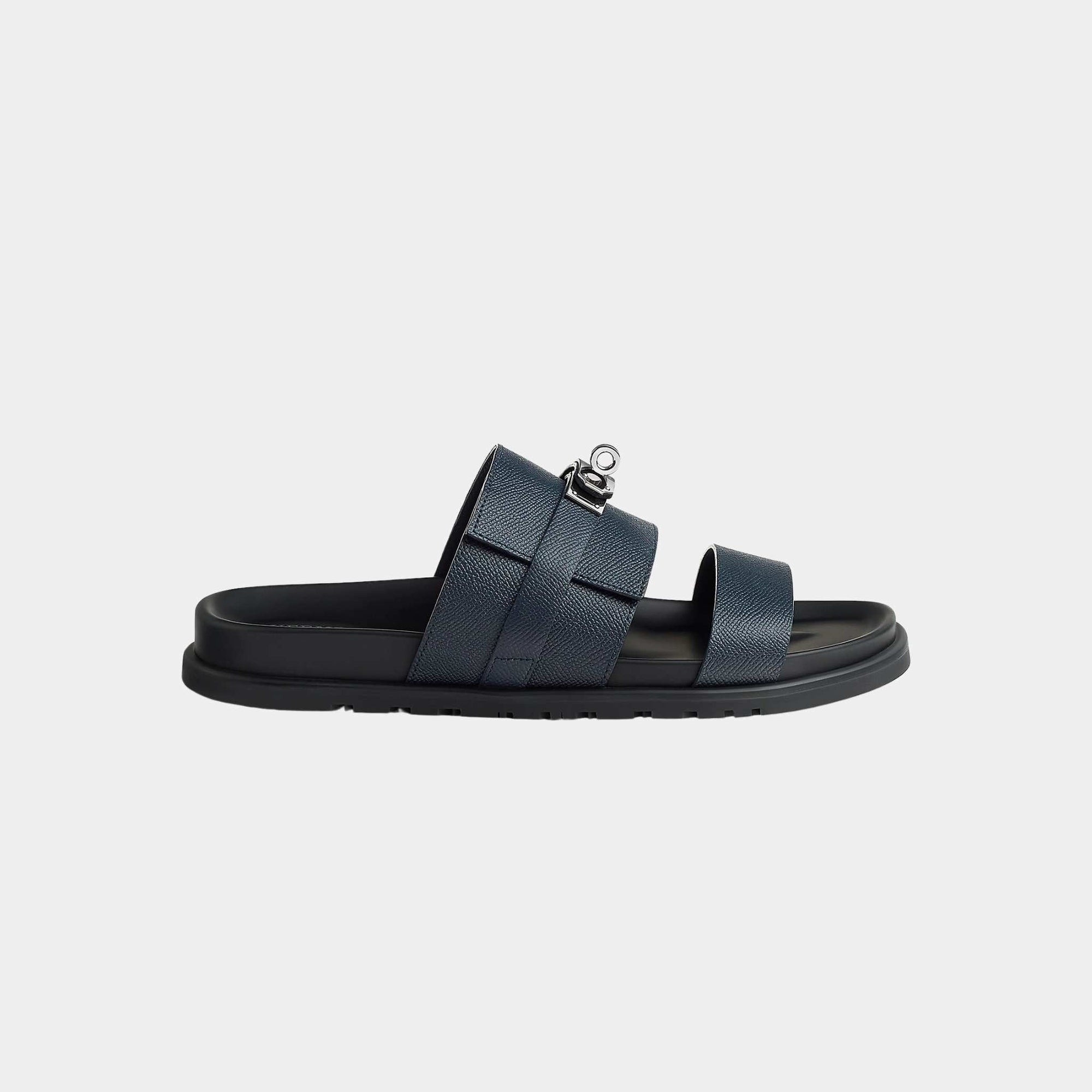 Оригінальна Jackson Sandal Epsom Calfskin Hermes – вид ззаду