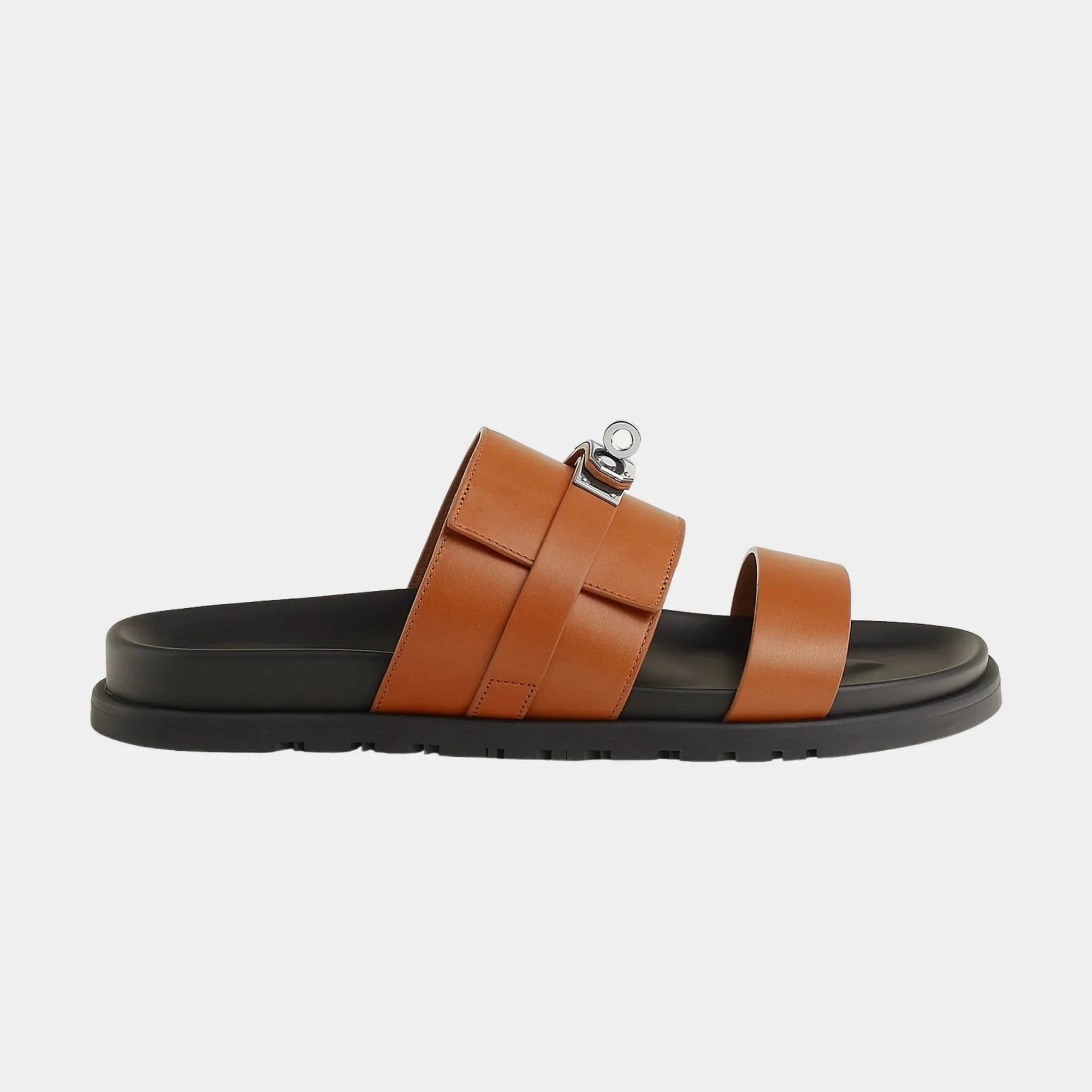 Jackson Sandal In Heritage Calfskin Hermes оригінал – Купити в Україні – вид ззаду