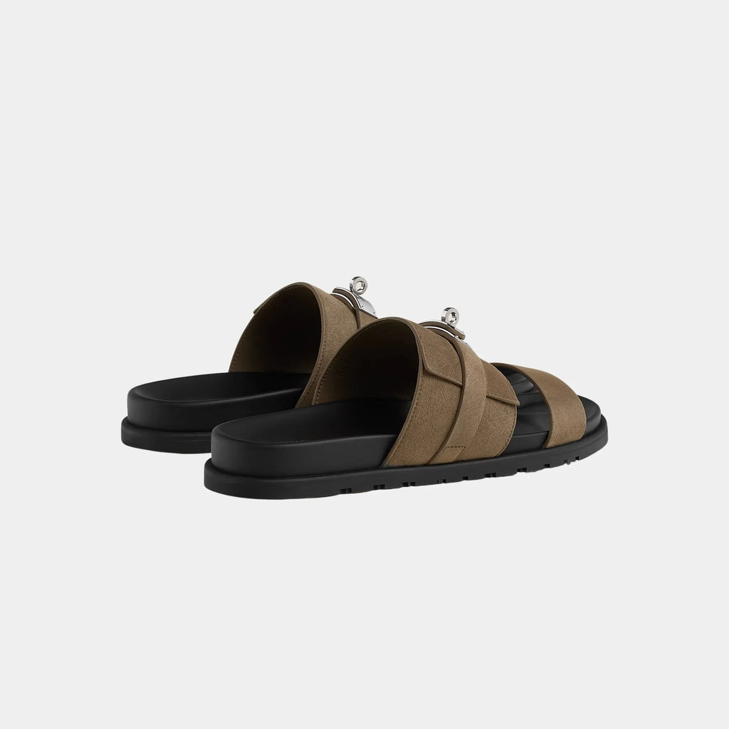 Оригінальна Jackson Sandals Suede Goatskin Hermes – детальний вид